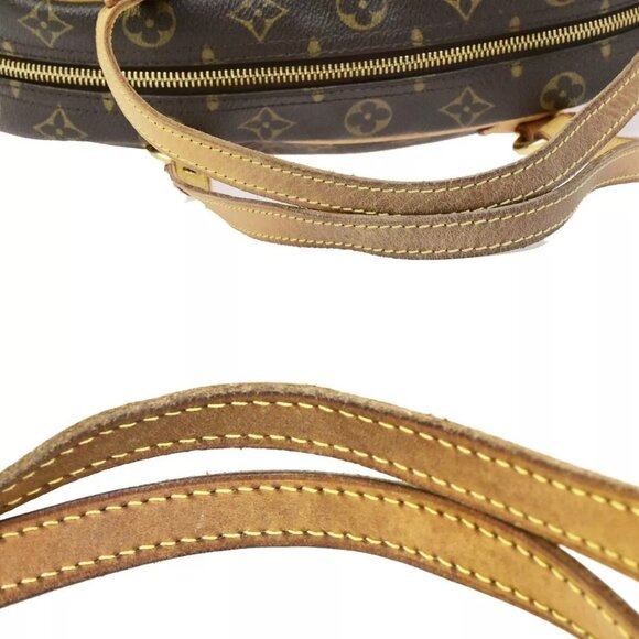 LOUIS VUITTON Montorgueil PM Shoulder Bag Monogram Leather Brown - Picture 16 of 16